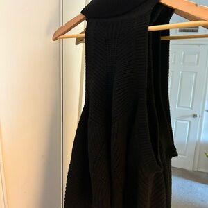 Fashion Nova Black Cowl Neck Sweater